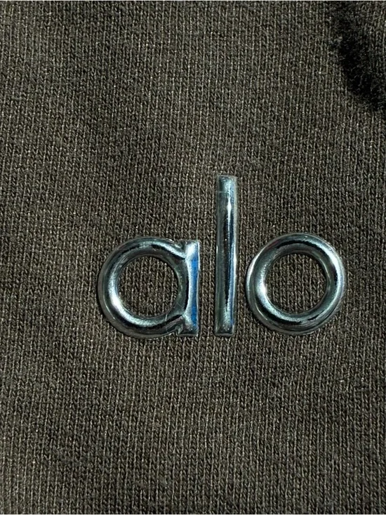 ALO Yoga Accolade Straight Leg Sweatpants Brown - Picture 8 of 8